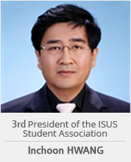 1st President of the ISUS Student Association Woong-jang OH